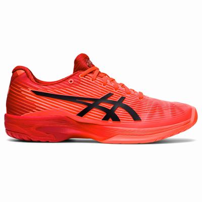 Női Asics Solution Speed FF Tokyo Teniszcipő AS8940173 Narancssárga Piros/Fekete